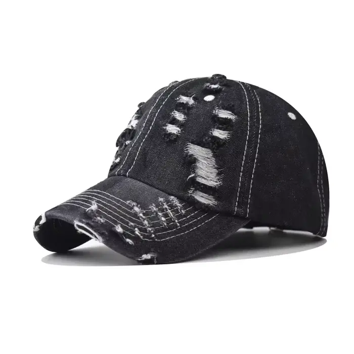 Chapeau en Denim d'été pour hommes et femmes, pare-soleil délavé, chapeaux de camionneur, casquette 
