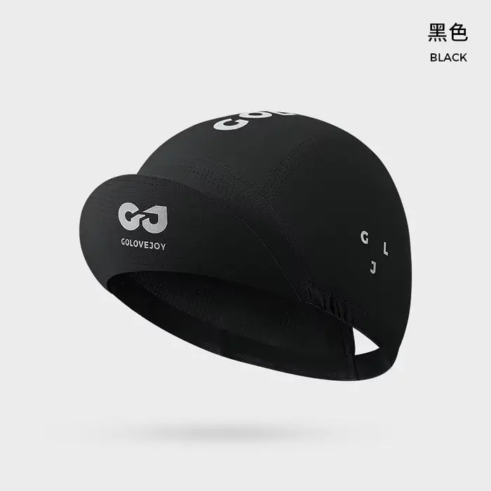 Casquette de cyclisme respirante en soie glacée, séchage rapide, protection UV, doublure de casque, 