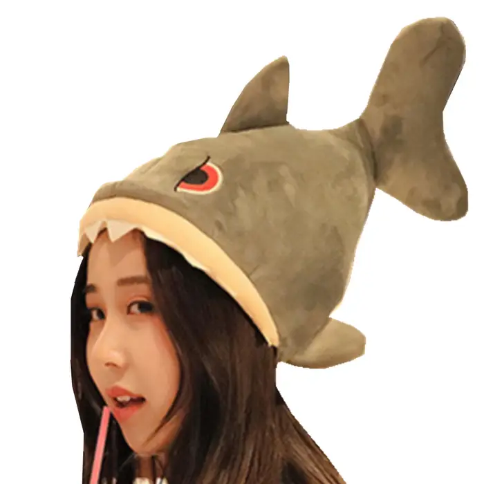Chapeaux amusants en forme de pain pour femmes et hommes, chapeaux en peluche pour garder au chaud, 