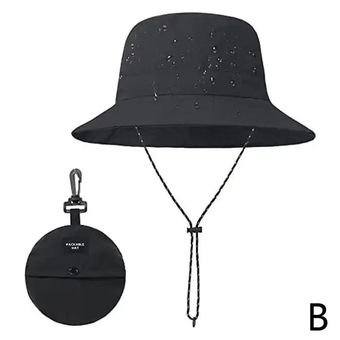 Chapeau seau Panama pour hommes et femmes, chapeau d'extérieur imperméable, chapeau de pêcheur, Prot