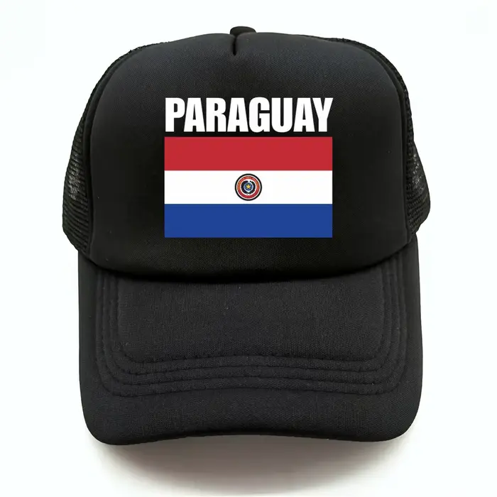Casquettes de baseball avec drapeau du Paraguay pour hommes et femmes