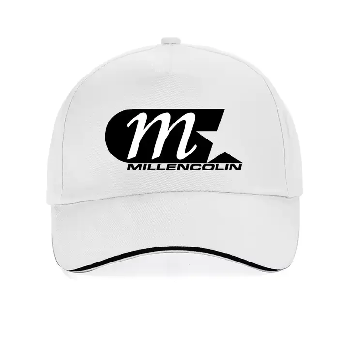Casquette de baseball avec logo Millencolin, groupe de punk rock, authentique, logo MILLENCOLIN Band