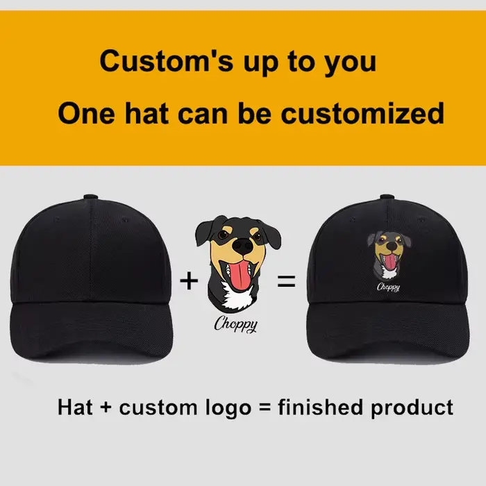 Casquette de baseball personnalisée logo équipe brodé polyester réglable pour hommes et femmes occasions sportives et loisirs