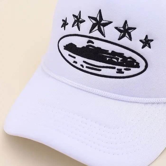 Casquette unisexe Bear LULU avec filet de baseball brodé pentagramme pour hommes et femmes, protection solaire, printemps et été, couleurs variées, ajustement réglable, style sport, matériaux durables
