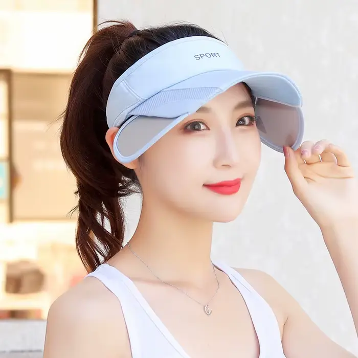 Chapeau Pare-Soleil d'Été pour Femme – Protection Extérieure pour Cyclisme