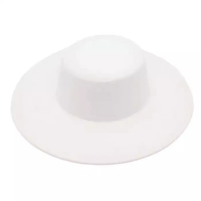 Fedoras britanniques élégants à large bord pour femmes, chapeaux melon, casquette de jazz en laine, 