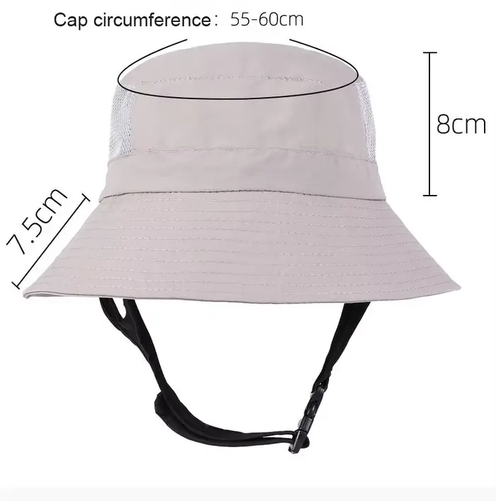 Casquettes de surf à séchage rapide pour femmes et hommes