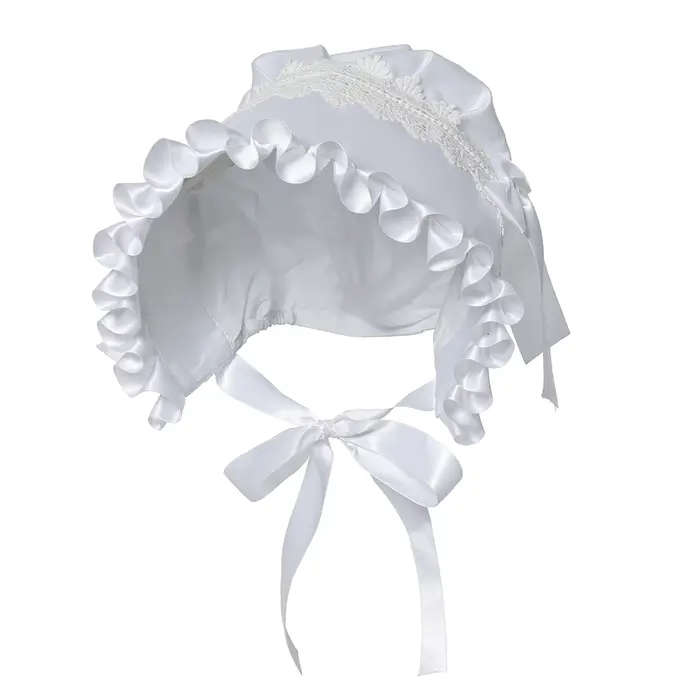 Bonnet victorien pour femmes, chapeaux Vintage de Style français, chapeau de Cosplay de demoiselle d