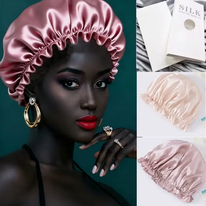 Grand Bonnet en Satin pour femmes