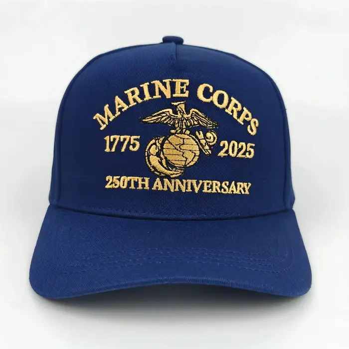 Casquette de baseball officielle du Corps des Marines des États-Unis 250e anniversaire - Tricotée av