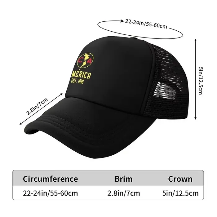 Casquette Club America 2026 pour Hommes et Femmes, Polyester Imprimé, Multifonction, Décontracté, Toutes Saisons