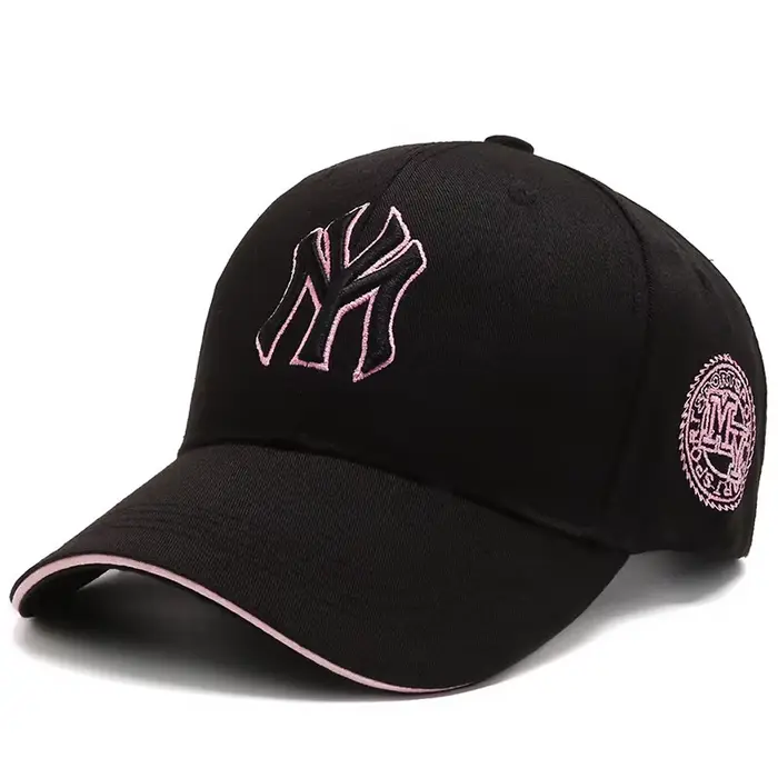 Casquettes Quatre Saisons pour Hommes – Casquette de Baseball Décontractée Noire Tendance Rétro avec