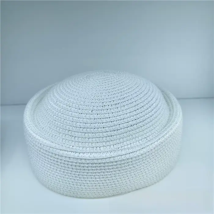 Chapeau de soleil en paille style rétro