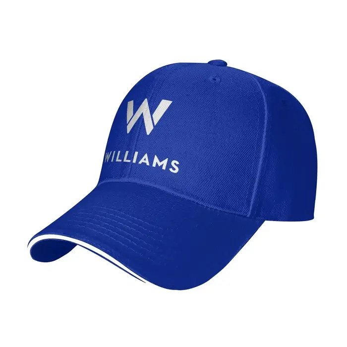 Casquette de Baseball de l'équipe de Sport de course Williams, casquette Sandwich Hip Hop pour homme