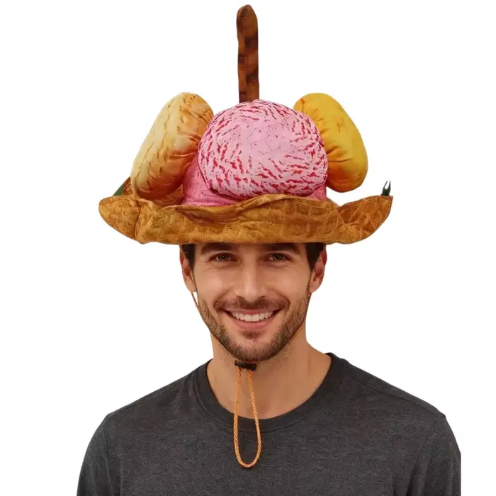 Chapeaux amusants sur le thème de la nourriture : Hot-dog