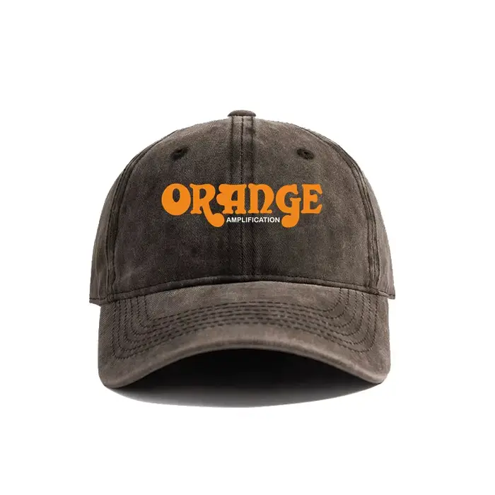 Orange Amplification Baseball Caps DistMurcia Chapeaux Papa Cap Hommes Femmes Rétro En Plein Air D'été Réglable