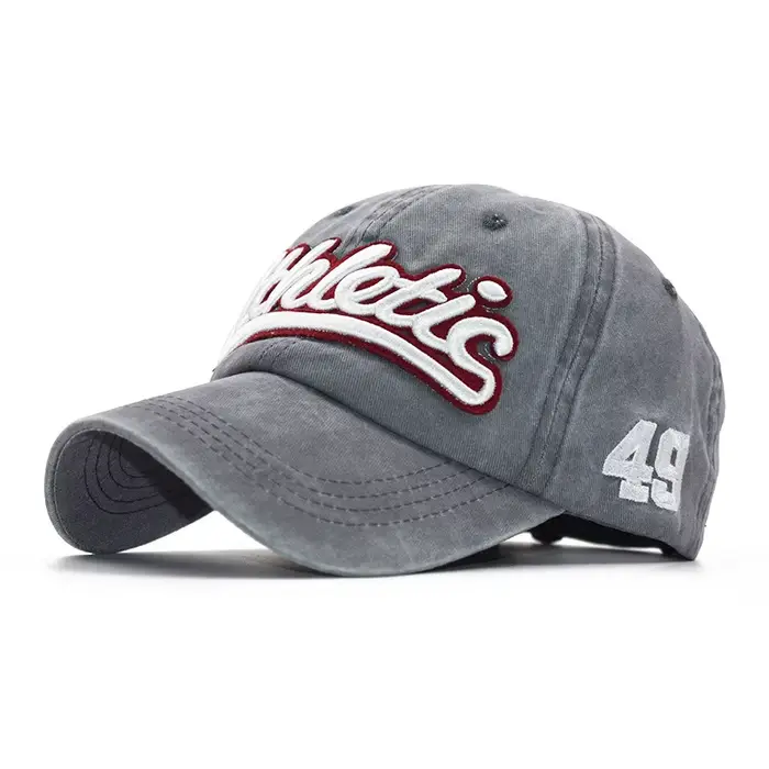 CNTANG casquette de Baseball pour hommes mode d'été coton lettre broderie Hip Hop chapeau Snapback décontracté en plein