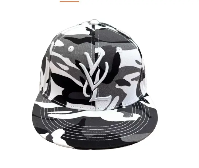 2025 Playboi Carti Yvl camouflage chapeau ajusté plat léopard camouflage casquette de Baseball MZ251
