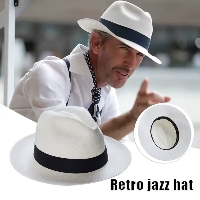 Chapeau Panama classique pour femmes et hommes