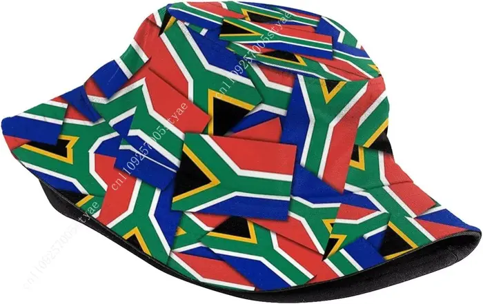 Chapeau seau drapeau de l'afrique du sud pour hommes et femmes