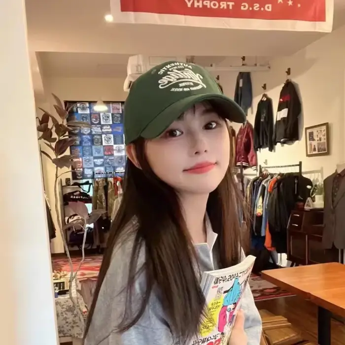 Casquettes de baseball brodées vintage coréennes pour femmes protection solaire multicolore ajustable pour hommes adultes toutes saisons extérieur
