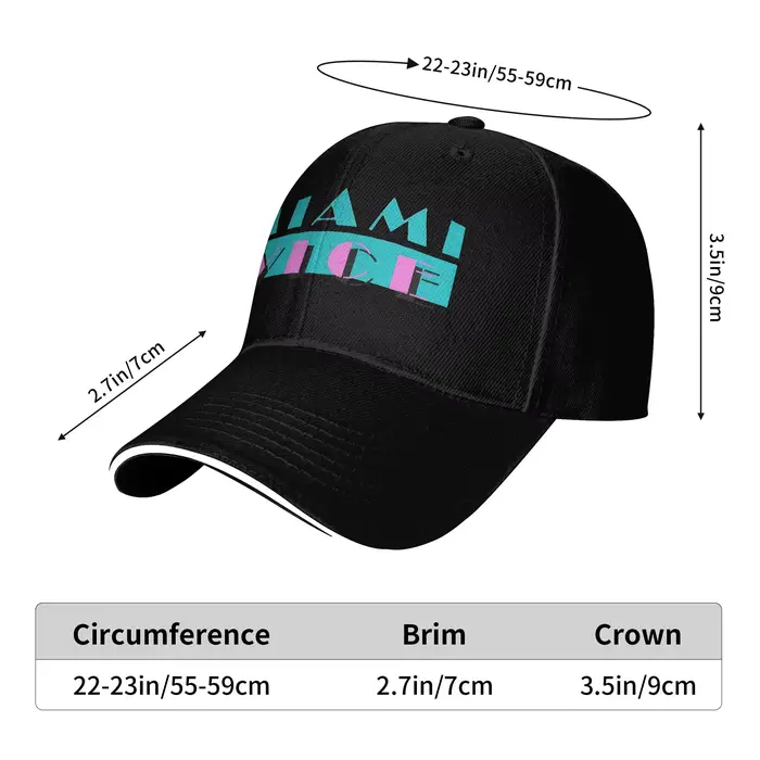 Casquette de baseball Miami Vices Sun