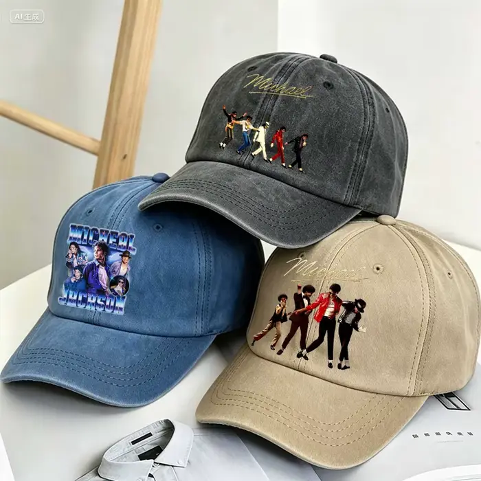 Casquettes de baseball Michael Jackson pour garçons et filles