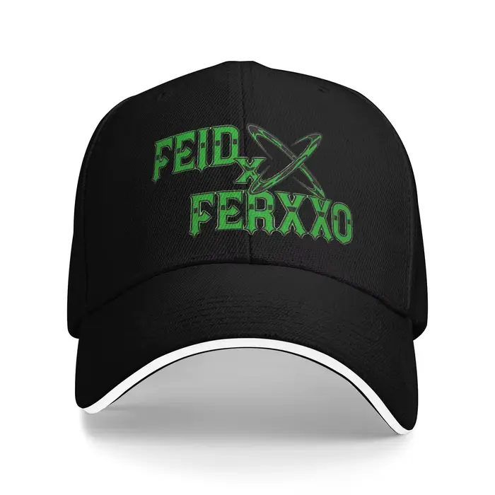 Casquette de baseball Rapper Feid Ferxxo Falxxo Tour 2026 – Casquette Trucker de sport d'extérieur d