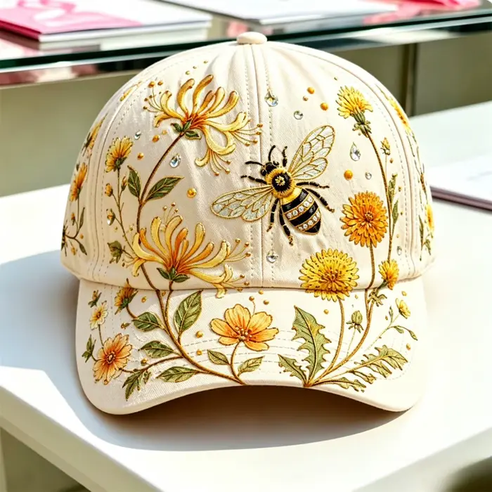 Casquette de baseball Garden Morning 2026 Édition Limitée, ajustable en coton avec motif Colibris et