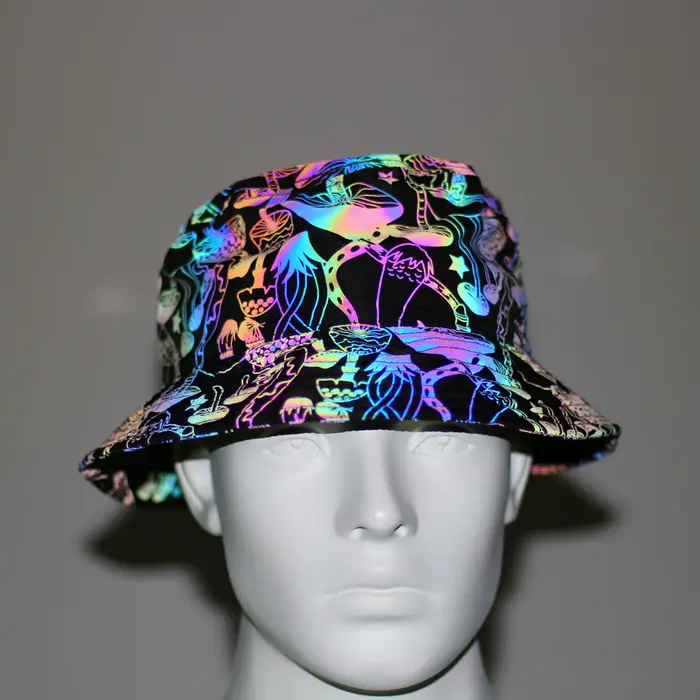 Chapeau Bob Réfléchissant Coloré Quatre Saisons pour Hommes et Femmes