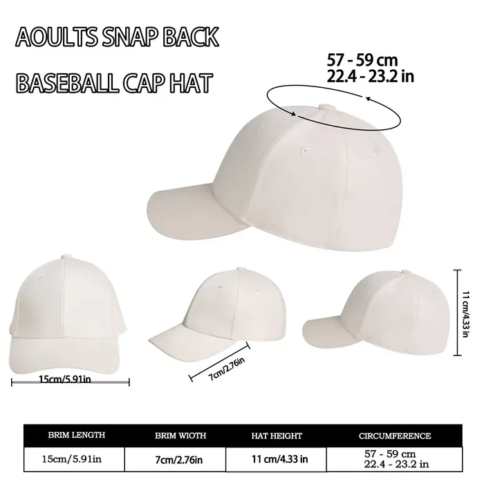 Casquettes de baseball pour femmes avec fermeture magnétique et ouverture arrière discrète pour toutes les longueurs de queue de cheval
