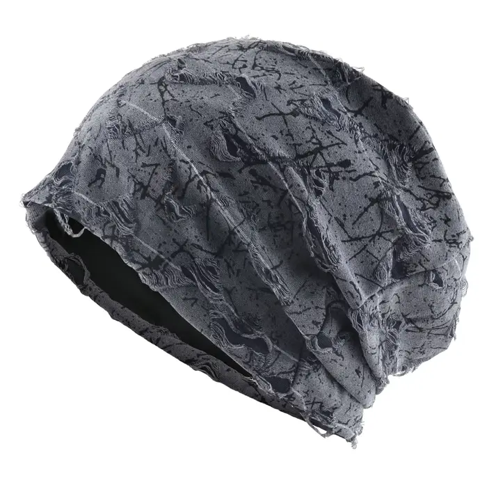 Bonnet imprimé marbre en détresse pour hommes et femmes, unisexe, Vintage, Streetwear, Hip Hop, prin