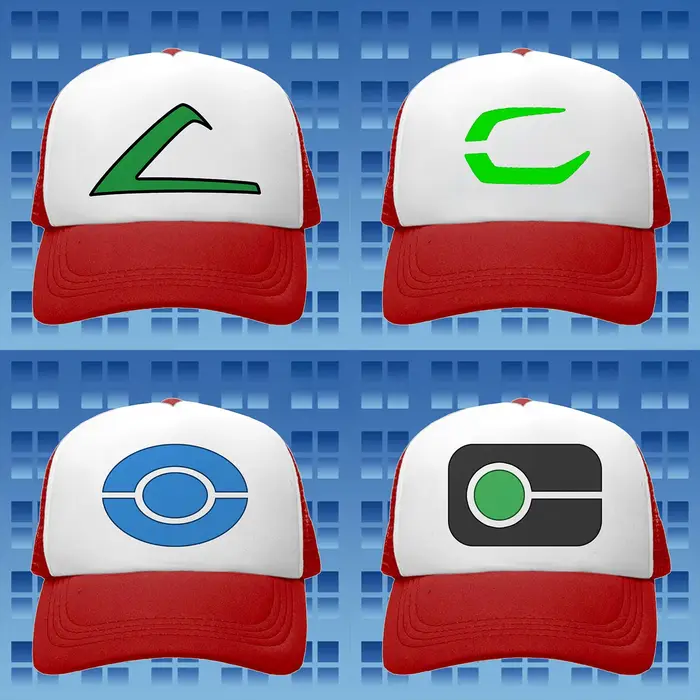 Casquette de camionneur Ash Ketchum pour homme et femme