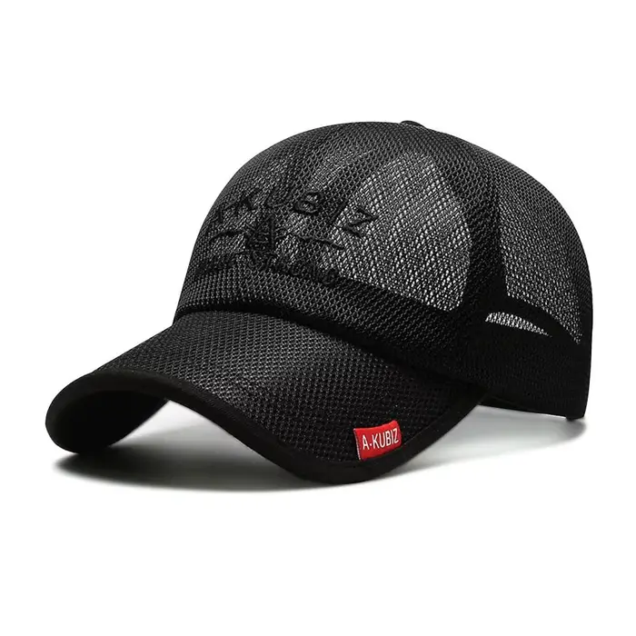 Casquettes de protection solaire respirantes pour hommes et femmes, chapeaux en maille complète, cha