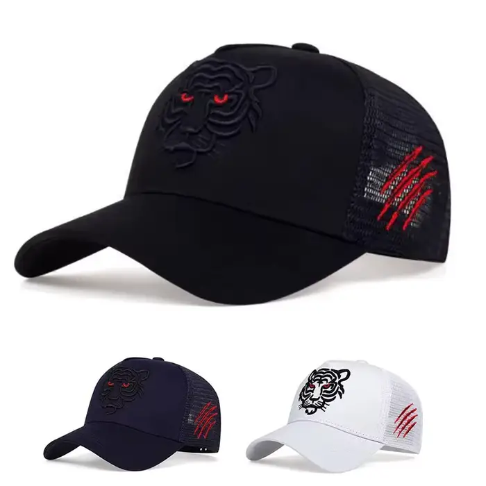 Nouvel An du tigre année de noël chapeau hommes mode haut tête