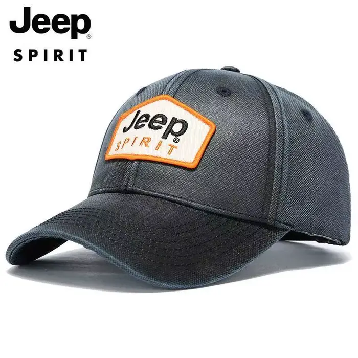 Casquette de baseball brodée en coton pur de haute qualité Jeep 2026, réglable et adaptée aux hommes
