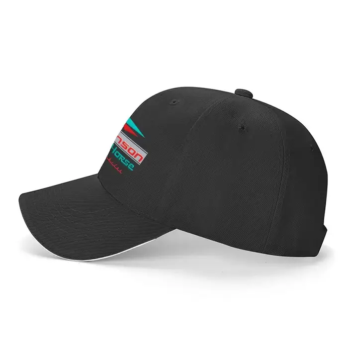 Casquette de baseball vintage Johnson Skee Horse Snomobiles multicolore pour homme femme cosplay golf activités extérieures