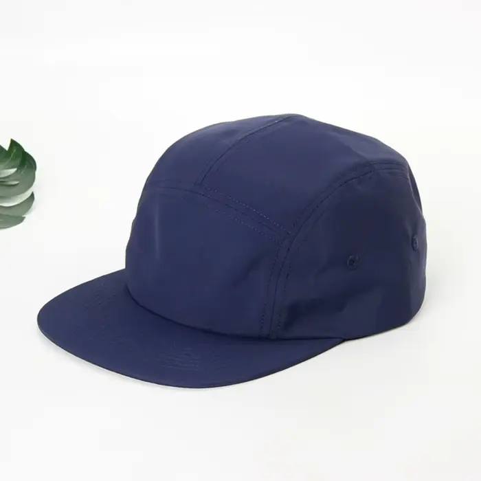 Casquette de Baseball à 5 panneaux à séchage rapide, en Nylon imperméable, à rabat, pour hommes et f
