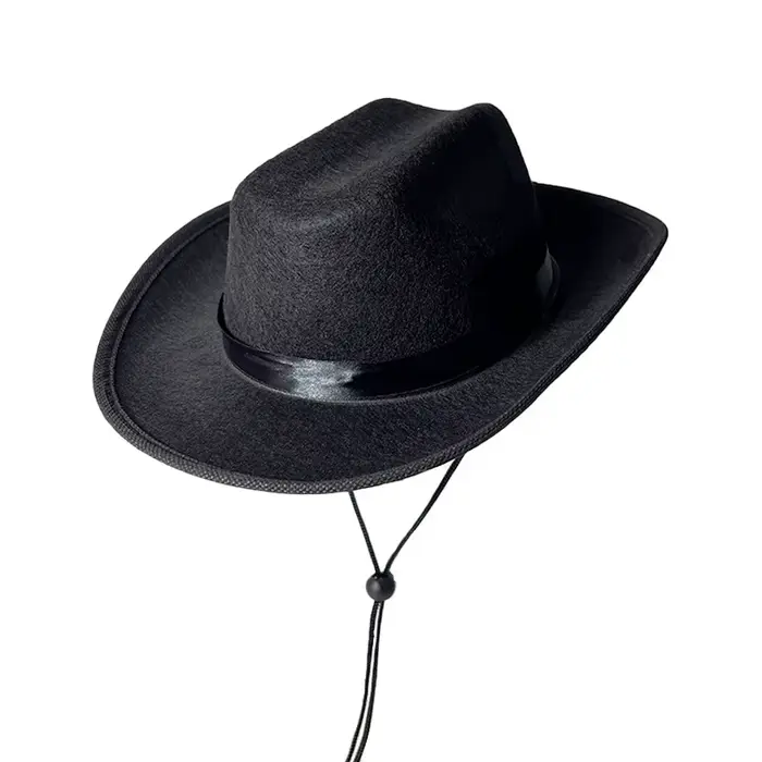 Chapeau de cowboy rose de 22 pouces de circonférence