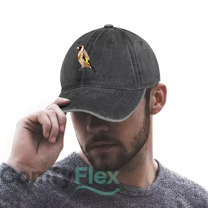 Casquette de Baseball graphique Goldfinch Bird Nature Art pour hommes et femmes