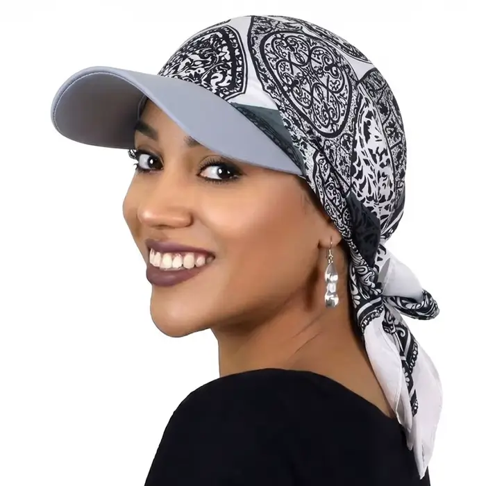 Casquette de baseball pour femme en satin imprimé, avec visière, douce, respirante, protection solai