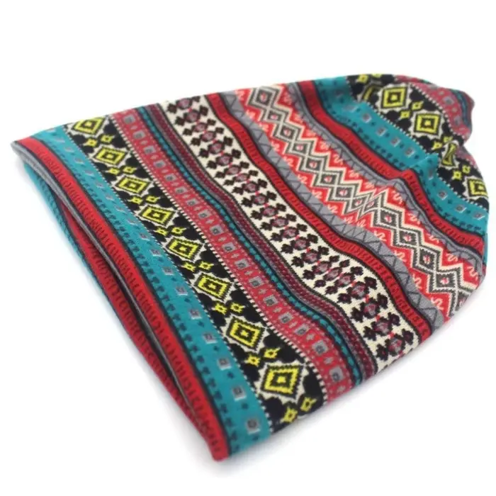 Bonnet pull à couleurs contrastées