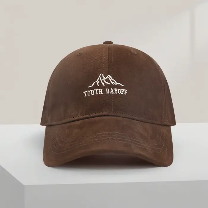 Casquette de baseball Mountain Peak casquette rétro unisexe réglable protection solaire légère pour voyages plein air sport occasionnels