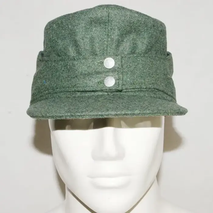 Casquette de champ en laine allemande WH EM M43 Panzer