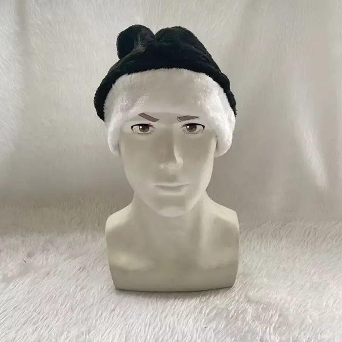 Chapeau de Père Noël multicolore en coton doux pour adultes et adolescents, idéal pour Noël, Nouvel An et toutes célébrations festives