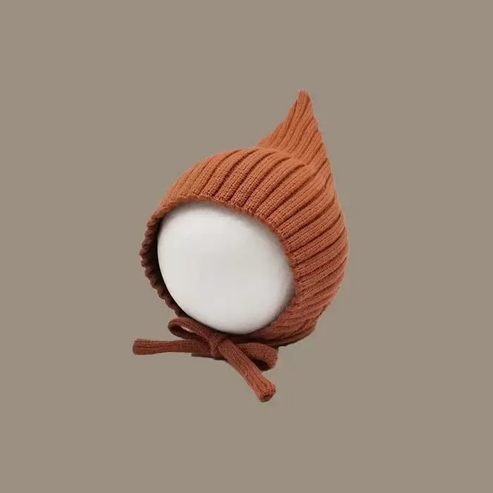 Chapeau pour enfants hiver femmes et hommes bébé tricoté chapeau mode chaud pointe chapeau bébé orei