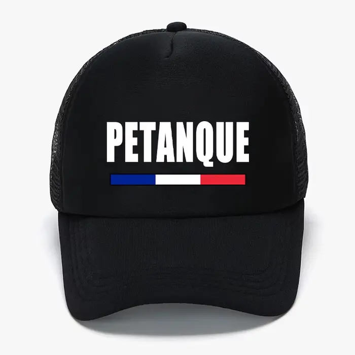 Casquette de camionneur en mousse Pétanque, chapeau à rabat en maille de Style extérieur français po