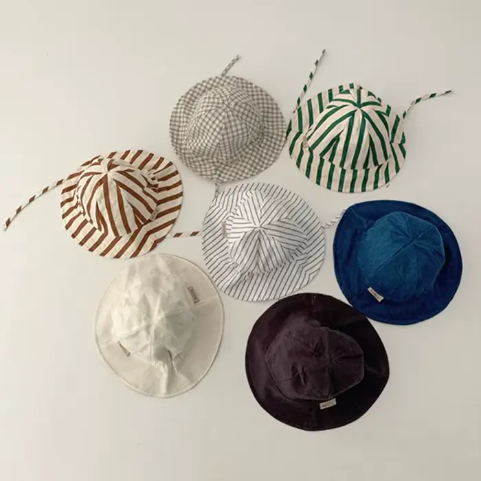 Chapeau seau Double face pour bébé