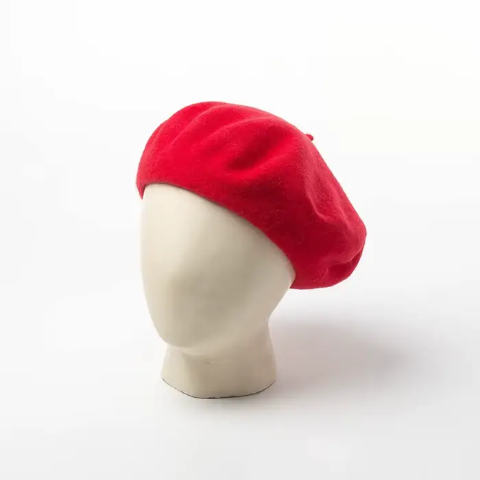 Béret Militaire Homme Femme, Chapeau Soldat Uniforme en Laine, Casquette Rétro Classique Printemps H