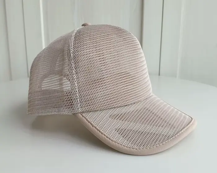 Chapeau en maille pleine pour homme, casquette d'opérabilité respirante, abat-jour, grande taille, c
